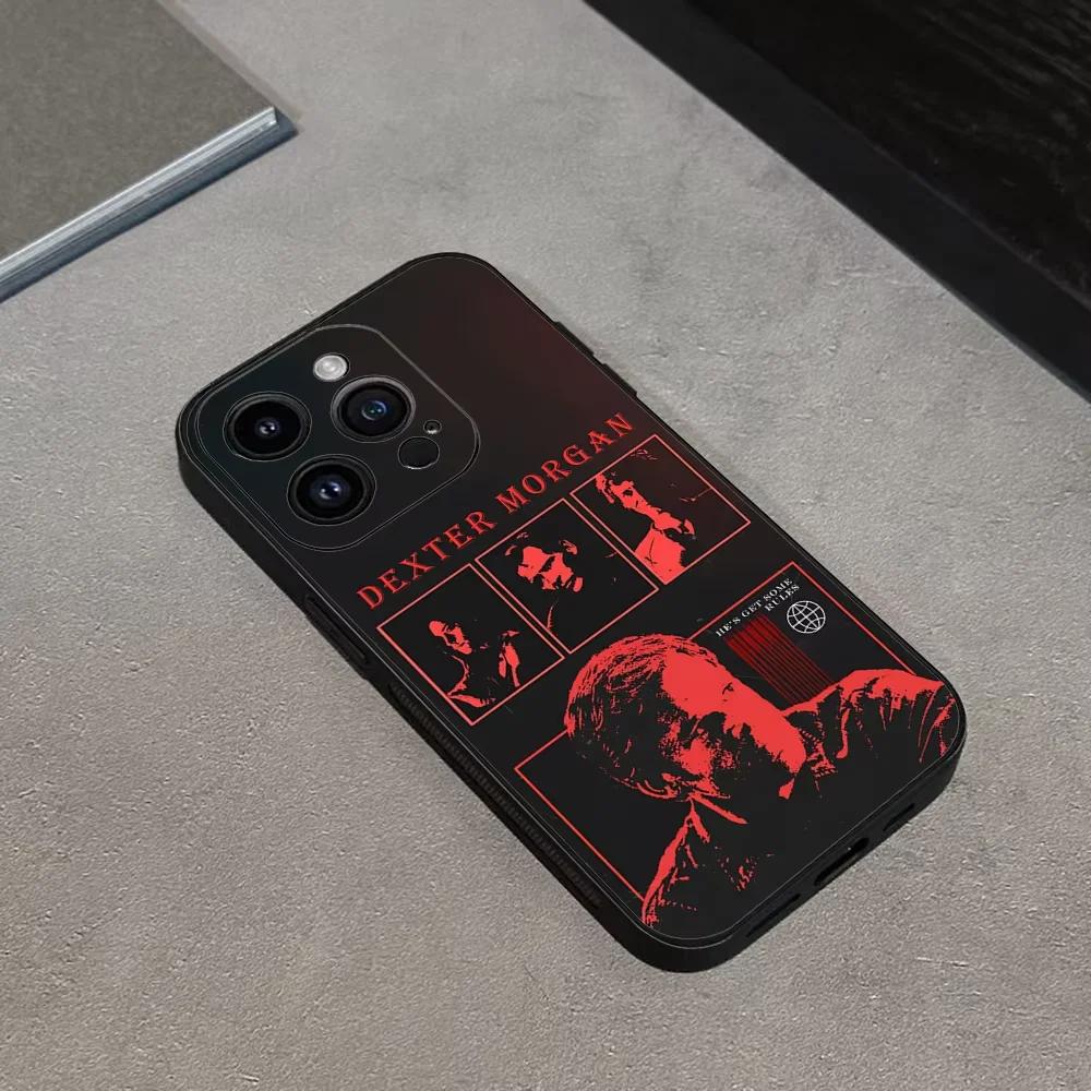 Custodia per Telefono Dexter Morgan Per iPhone 17 16 15 11 12 14 13 Pro Max Mini X XS XR 7 Plus 17E Air Shockproof Silicone Cover Fundas