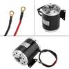Heijom 2500 RPM Electric Motor DIY 500W DC 24V High Speed Motor with Bracket Permanent Magnet Go Kart for Electric Bike Electric Scooter Motor,
