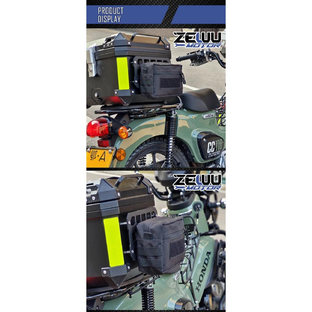 Motorcycle Molle Panel For Trunk Storage Aluminum Alloy Waterproof Tactical Universal Side Box Organizer Modular Storage