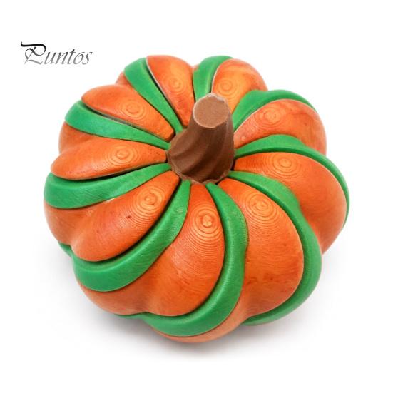 Fidget Toy for Anxiety 3D Printed Spiral Pumpkin Toy, Decompression Hand Spinner, Creative Calming Gadgets Sensory Desk Stress Relief And Halloween