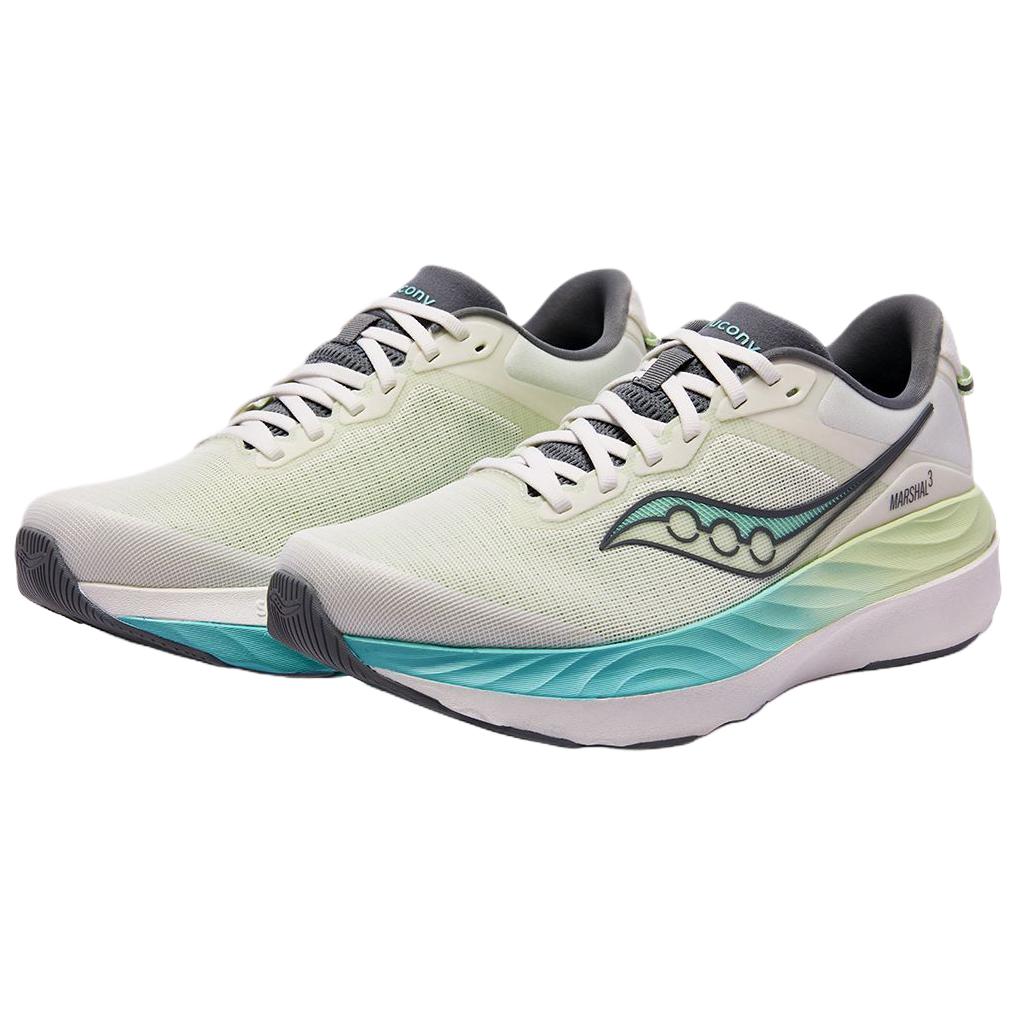 SAUCONY Support Sprint Running Shoes Unisex White Light Green S28315-4