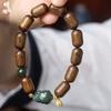 Vietnam Nha Trang Bracelet, Old Material, Hetian Jade, Men's and Women's Buddhist Beads Whole
