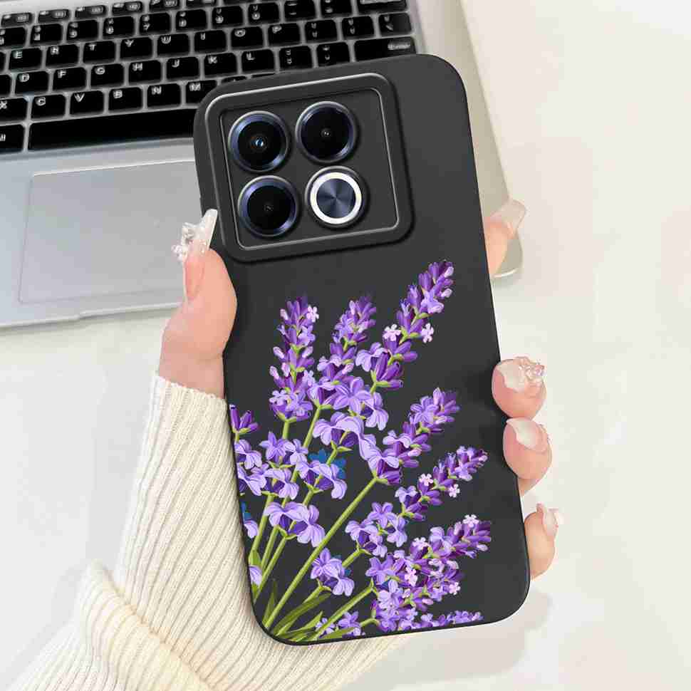 For Infinix Note 40 40X 5G Casing Lucky Girl Soft Silicone Case For Infinix Note 40 X  Note40 40X Pro 40Pro 5G Back Covers