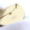 Excellent CHANEL Brooch COCO Mark Heart-shaped Tweed pink Women B22K AB9496 Used