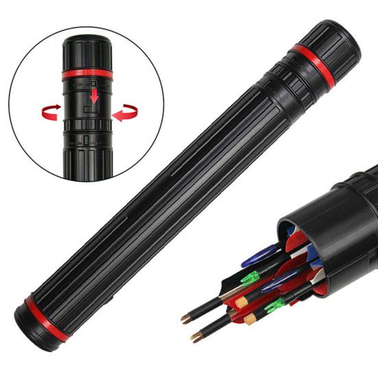 Telescopic Hunting Archery Arrow Quiver Adjustable Belt Shoulder Bag Holder Case