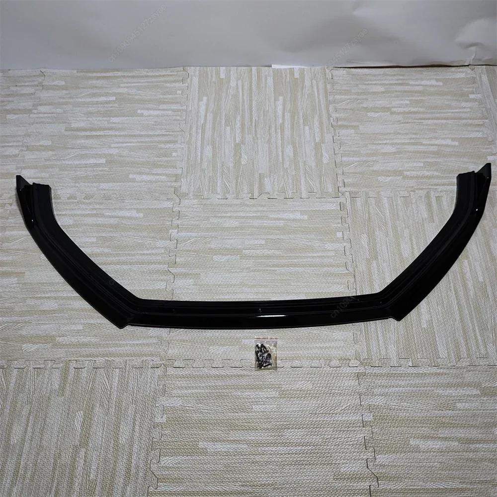 Auto Frontstoßstange Lippe Splitter Spoiler Diffusor Bodykits Für VW Polo MK5 6R TSI TDI Standard 2009-2014 Vor-Facelift Schwarz Tuning