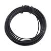 10m Climbing Frame Vine Iron Wire Black 2.5mm Flexible Plastic Coated Strong Fastening Cord for Garden Plants DIY Crafts