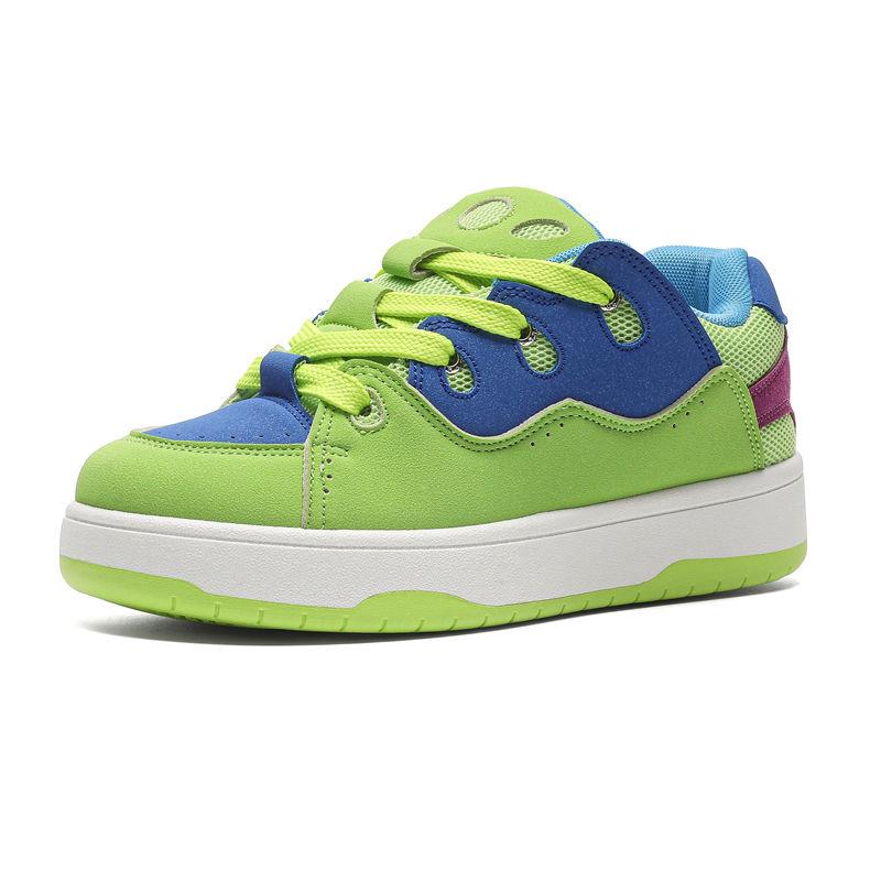 

Новый дизайн Оригинальные мужские модные кроссовки унисекс удобные туфли для скейтбординга на платформе со шнуровкой хип-хоп кроссовки повседневные мужские корзины Hommes 35