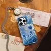 Blue TulipFor Magnetic Phone Case for IPhone 17 16 15 14 13 Pro Max Plus Single Double-layer Tough Case