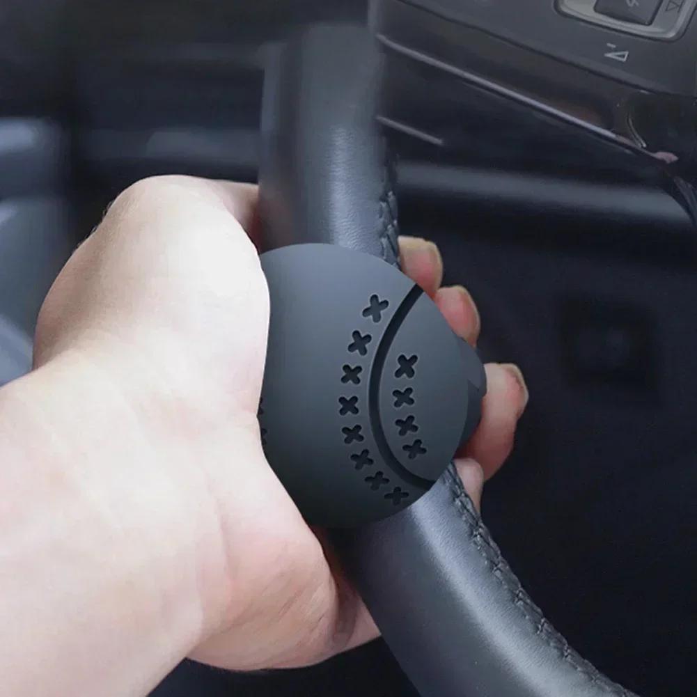 Car Steering Wheel Boosters Car Steering Wheel Aid Handle Auto Truck Booster Ball Spinner Knobs With Rotation 5x5x5cm