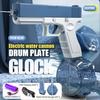 Summer Pool Electric Water Gun Rechargeable Automatic & Manual Spray Gun Capacity Range Up To 32 FT Range for Adults & Kids