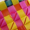 MARNI Pod Woven Bucket Handbag M00332 M00IW One handle Orange / multicolor polypropylene Women Used