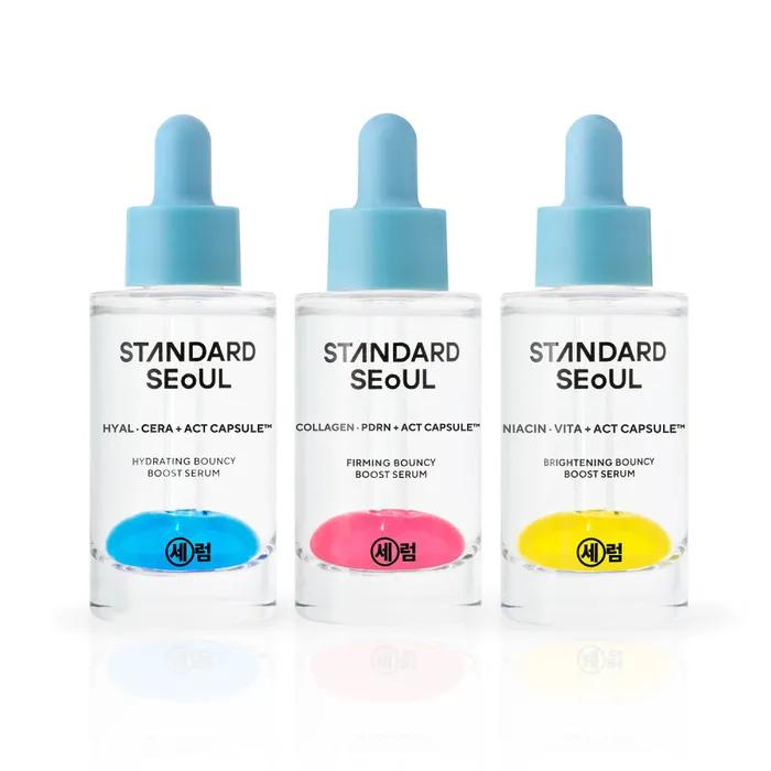 [Set of 3] Collagen Elasticity / Vitamin Whitening / Hyal Moisturizing Firming Ball Serum 30ml