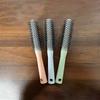 A4 Unisex Curling Comb Brush Rod High Cranial Top Massage Anti-Static Ergonomic Plastic Multi-Functional Styling Home Salon Use
