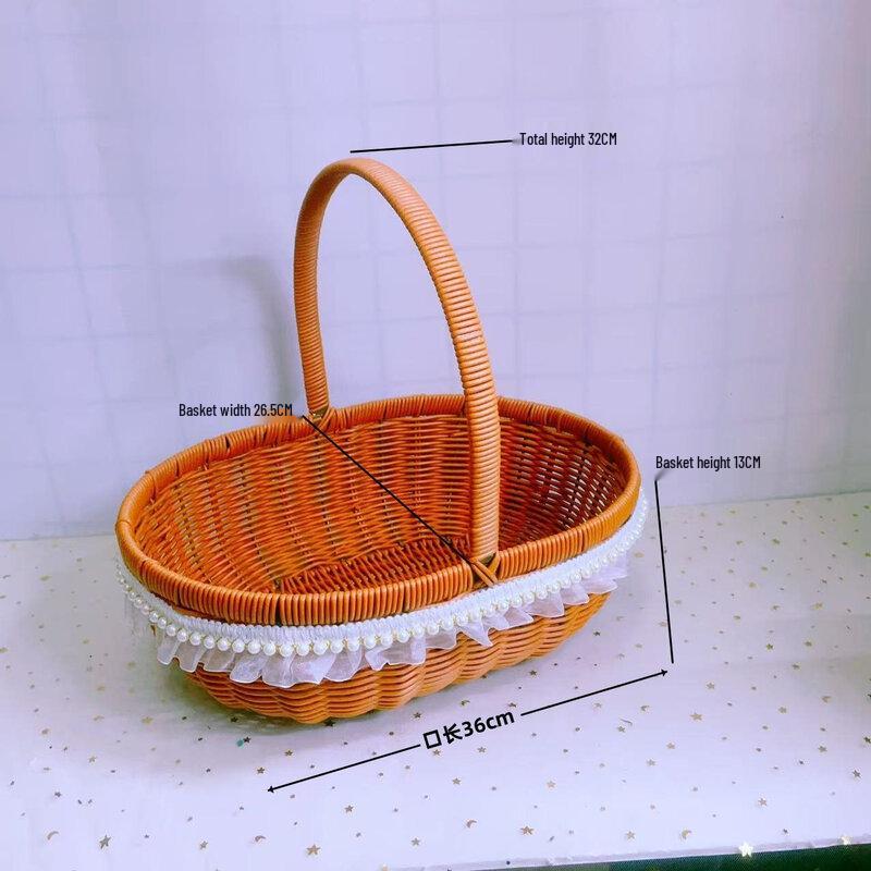 Ceramic Picnic & Storage Basket