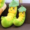 Cute Caterpillar Plush Hug Pillow Stuffed Animal Toy Decorative Pillows for Bedroom, Living Room