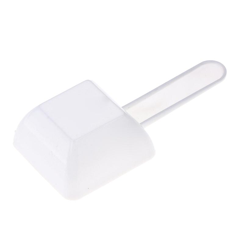 Measuring Spoons 10Pcs 15g Food Grade White PP Plastic Durable Kitchen Tools Ideal Gift for Home Baking Enthusiasts