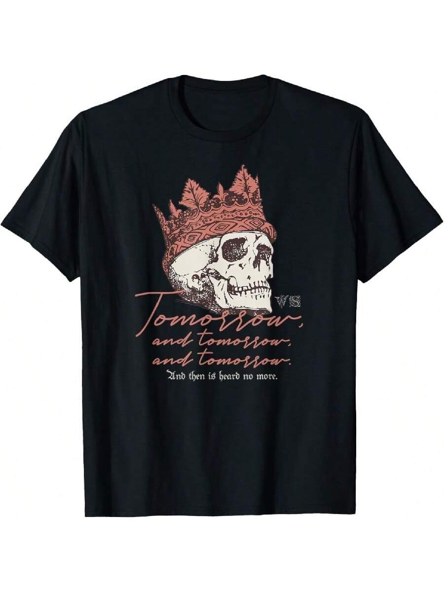 

Shakespeares Macbeth #1 - Tomorrow Speech - Cool Theatre T-Shirt XXXXL чорний