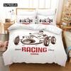 Cartoon Sports Car Bedding Set Duvet Cover Set 3d Bedding Digital Printing Bed Linen Queen Size Bedding Set Fashion Design