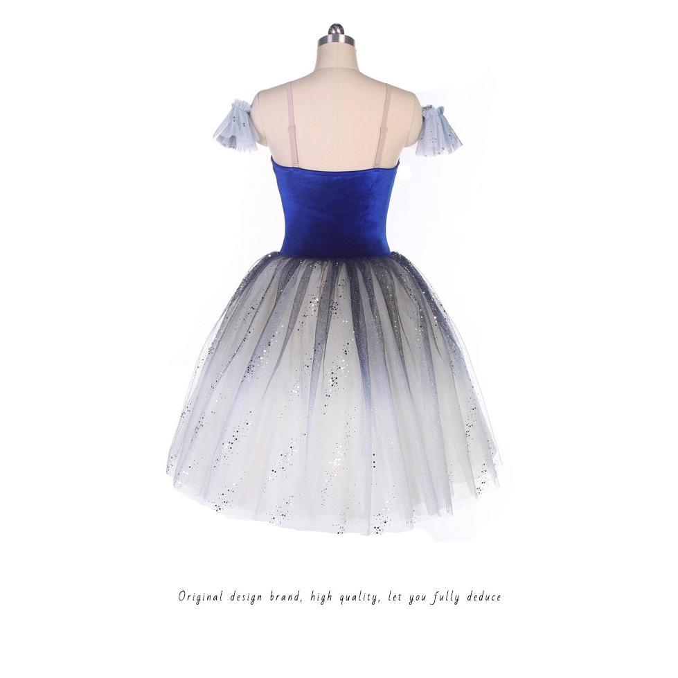 Children's and Adult Professional Ballet Performance Costume with Soft Gauze Puffy Skirt