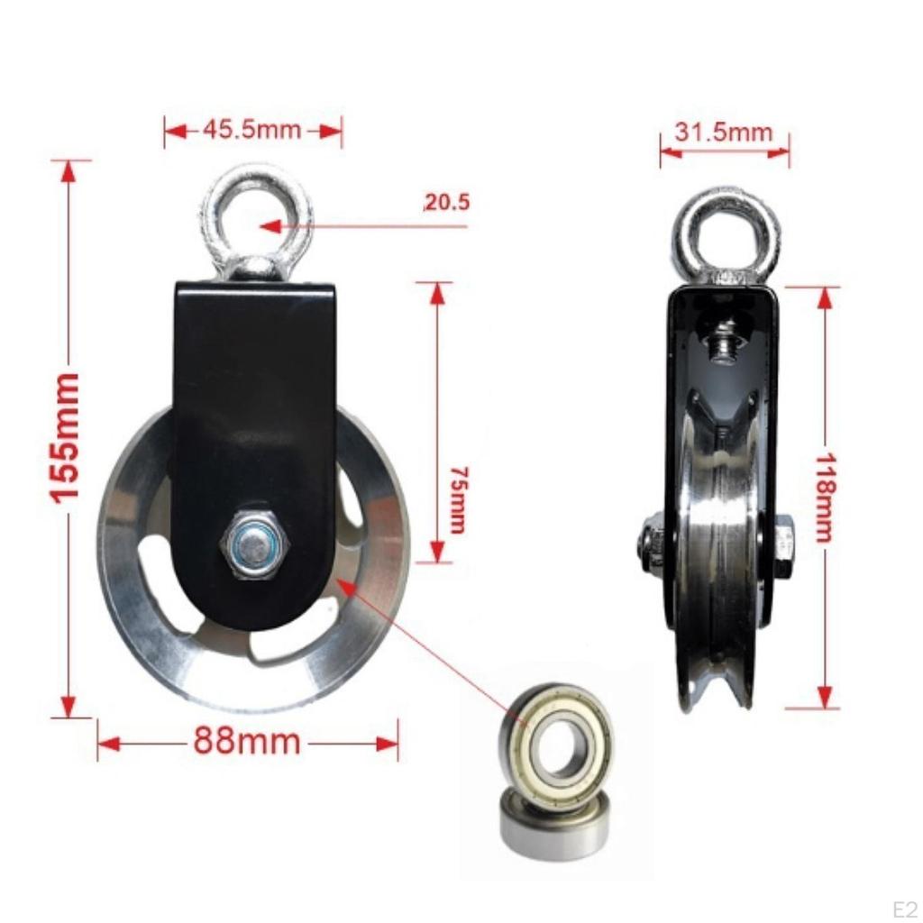 Kabelzug-Aufsatz Hebesystem Trainingsgerät für Workout Schulter Fitnessstudio