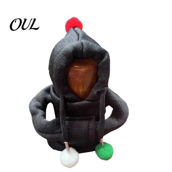 Araba İç Mekan Kişilik Yükseltme Vites Kolu Kapüşon Kılıfı, Araba İçin Komik Düğme Kapağı, Sweatshirt Vites Kolu Sapı Koruyucu Manuel ve Otomatik