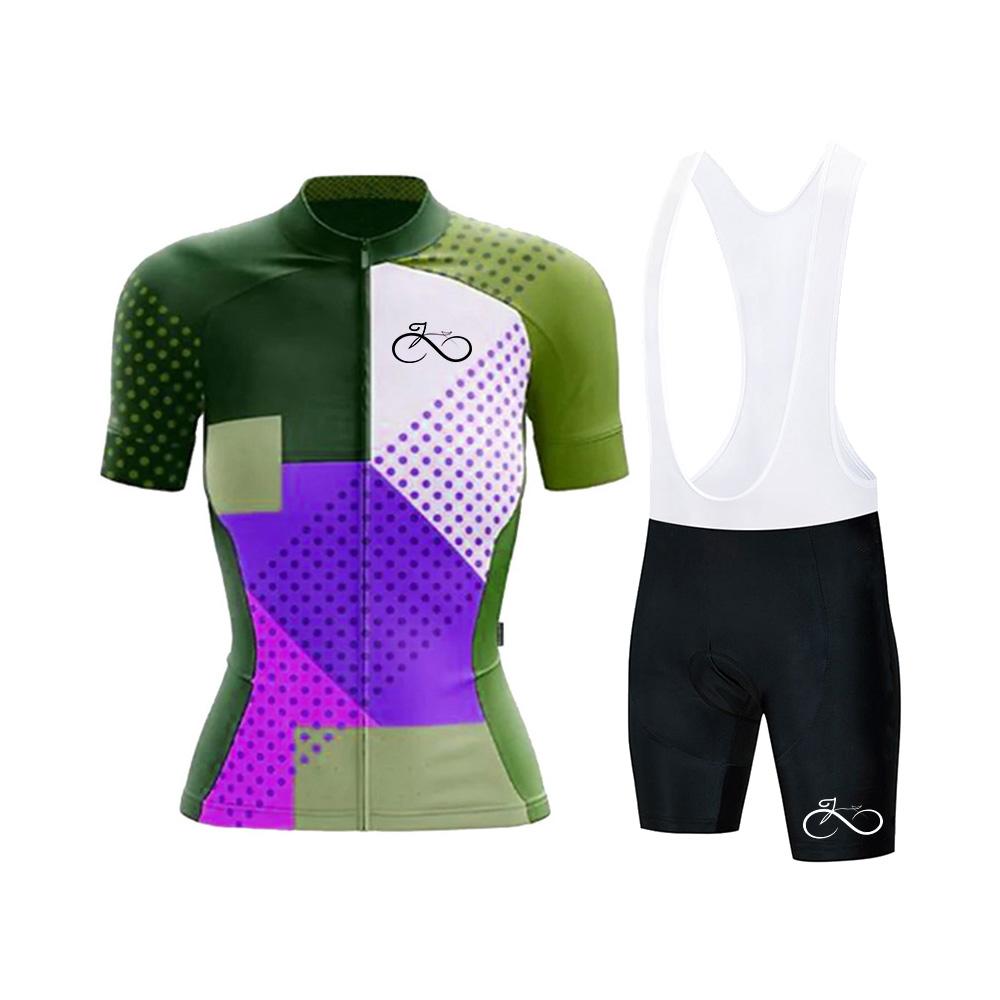 

Fashion Cycling Jersey Set 2026 Summer Short Sleeve Breathable Women MTB Bike Cycling Clothing Quick-dry Outdoor Road Bicycle Wear XXXXL