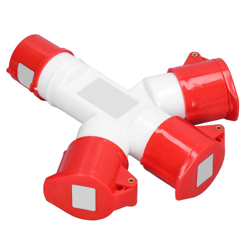 Industrial Socket Waterproof Electrical Connector 3 Way 16A Outlet for Indoor Outdoor