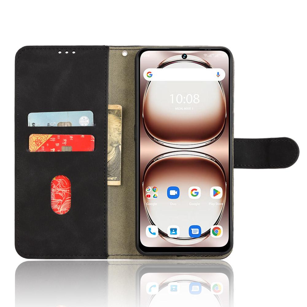 Para Capa de Couro Umidigi Note 100 Sensação de Pele Anti Queda Carteira Capa Flip para Celular