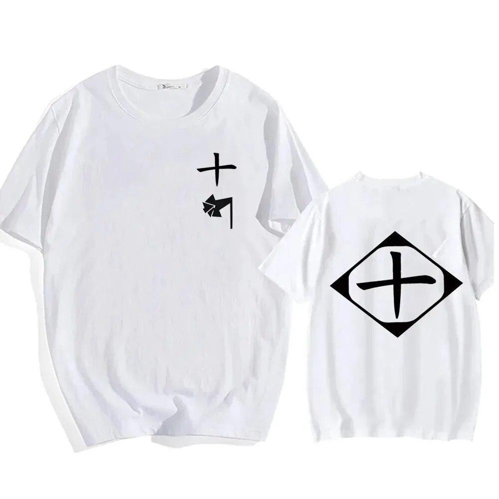 Horký Výprodej Anime Bavlněné Tričko Bleach Cosplay Tričko Zaraki Kenpachi Unisex Dámské O-výstřih Krátký Rukáv Módní Tričko Pro Fandy