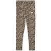 Girls Leopard Print Tight Leggings