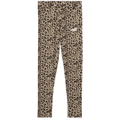 Puma Girls Leopard Print Tight Leggings