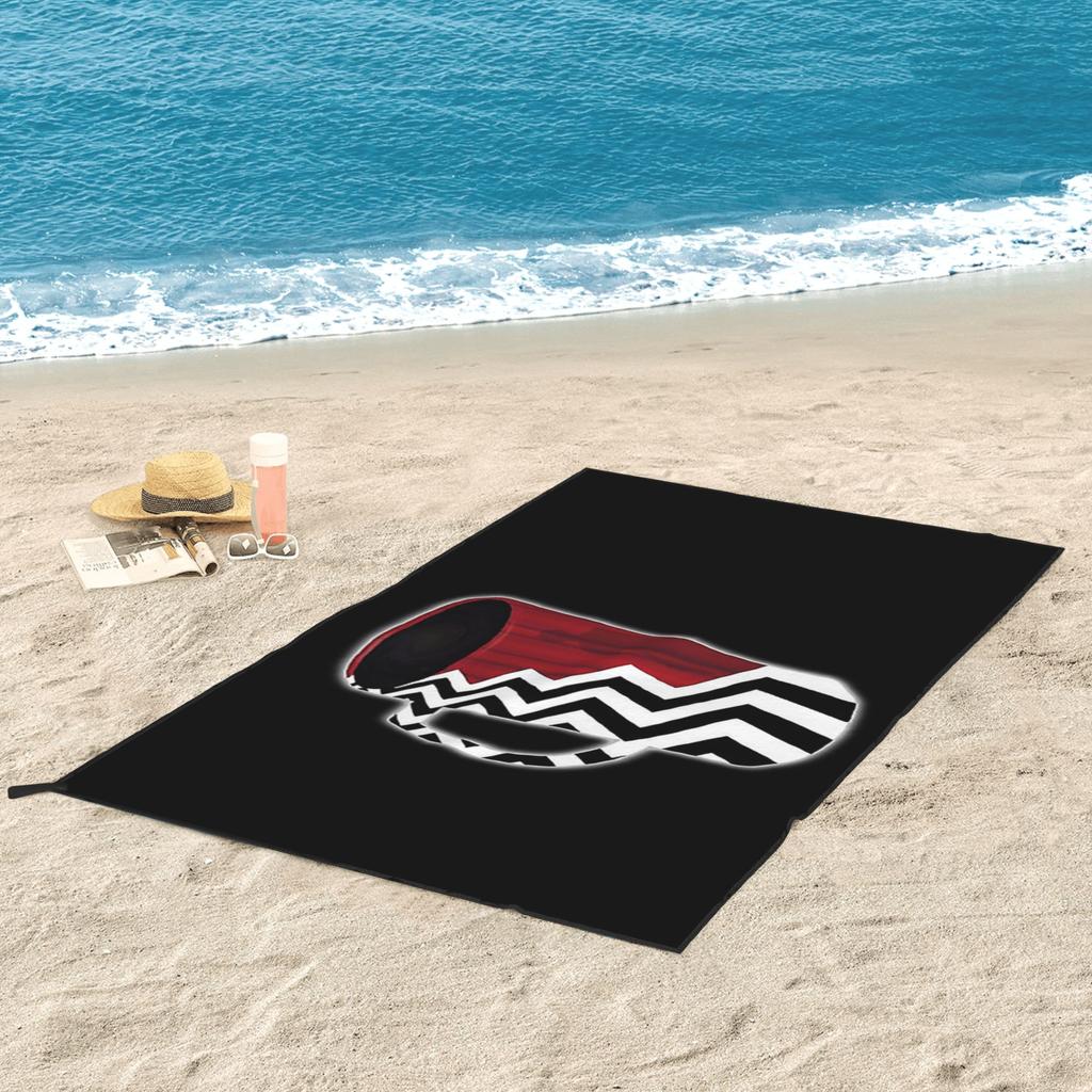Twin Peaks Red Room Beach Towel Soft Microfiber Quick Dry Absorbent Quick Towels For Bath