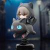 In Stock Arknights Phantom Lucian Black Cat Shake Figure Figurine PVC Anime Model Desktop Fun Ornament Children's Day Gift