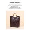 Cross-border leather whole tree paste hand scratching tannin real vegetable tanned cowhide tote bag handbag women's shoulder messenger bag bag