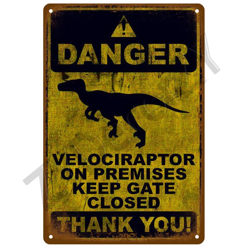High Definition Metal Tin Sign Funny Warning Signs Retro Humorous Security Plaque Vintage Sarcastic Wall Art Decor for Home Gard