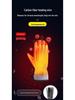 Unisex Windproof Heated Gloves for Outdoor Activities: Motorcycle, Electric Vehicle Riding, Skiing, and More.