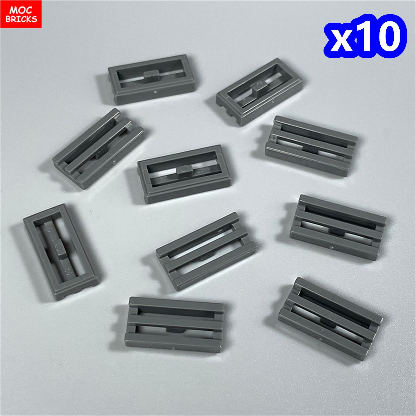 

100pcs / lot MY OWN CREATION Blocks Tile Modified 1x2 Grille Including Bottom Groove Lip fit Including 2412b Building Blocks DO-IT-YOURSELF