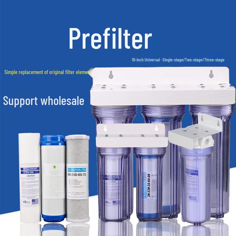 Thickened Level 3 Transparent 10-Inch Water Purifier Tap Filter Pre-Filter