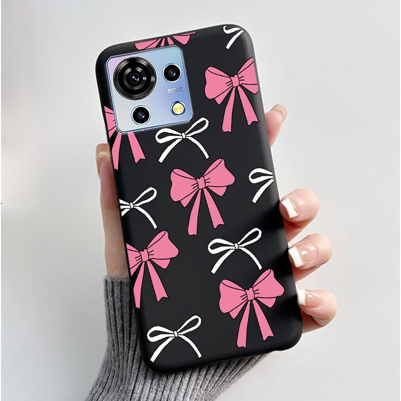 For ZTE Blade V50 Vita Case Luxury Cute Love Rabbit Funny Black Soft Silicone Phone Casing For ZTE BladeV50 Vita V50Vita Cover