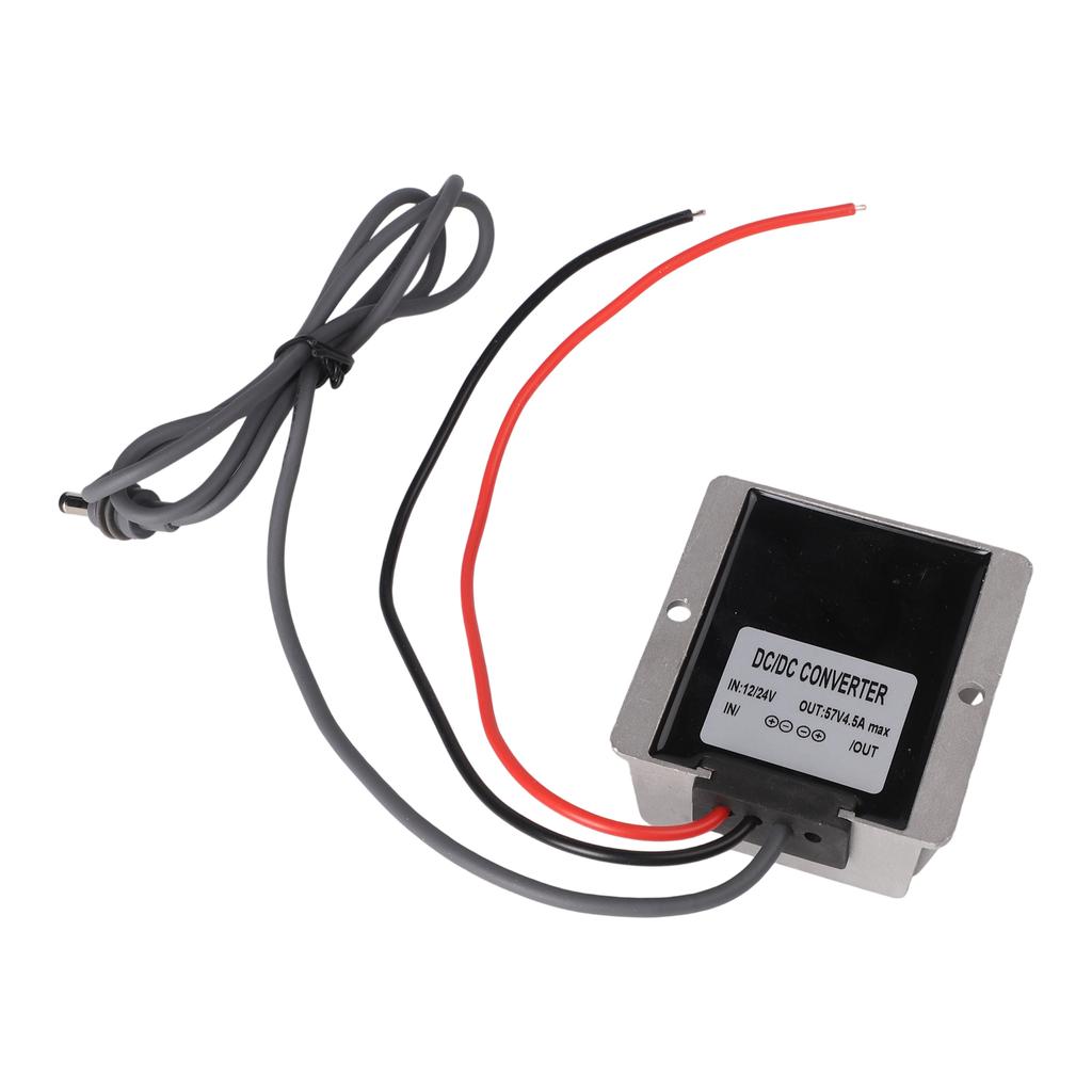 Efficient 12V24V to 57V DC Step Up Converter for Starlink Mini Safety Features Including Short Circuit Protection