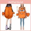 Finding Nemo Character Costume With Polyester Material For Cosplay And Parties