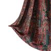 Geometric Jacquard Curtain Semi-Sheer Kitchen Balcony Window Drapes Hook Rod Pocket Ready