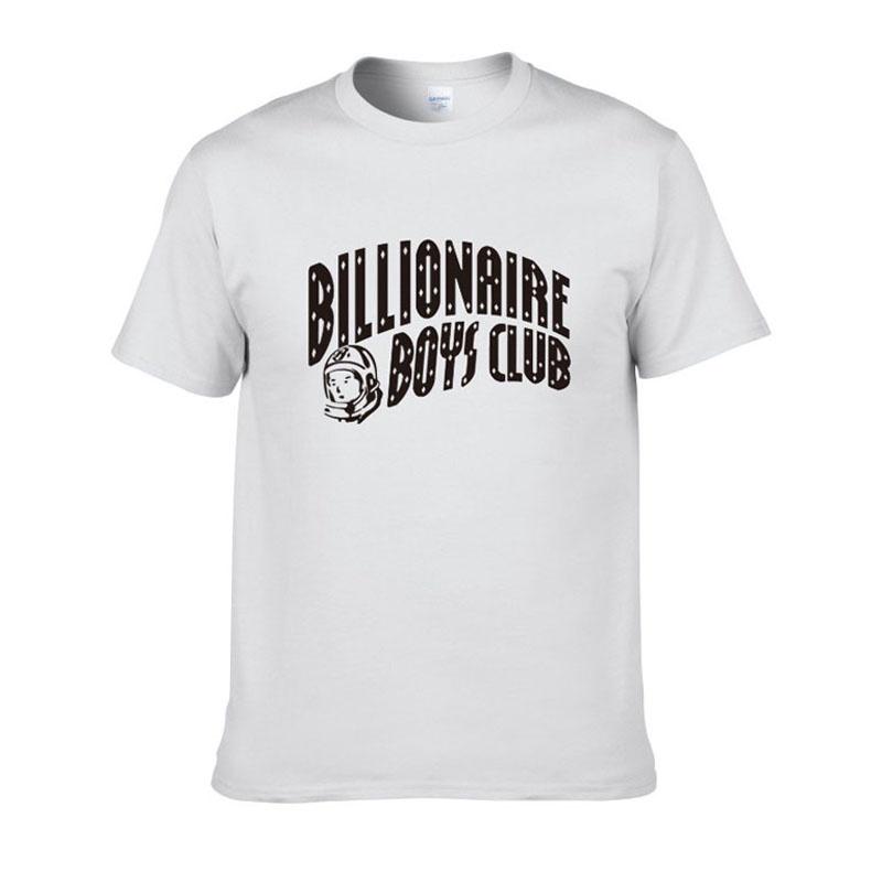 Stylish New Billionaire Boys Club Printing Men's O-neck Slim Short Sleeve T-shirt Tops For Fashion Enthusiasts