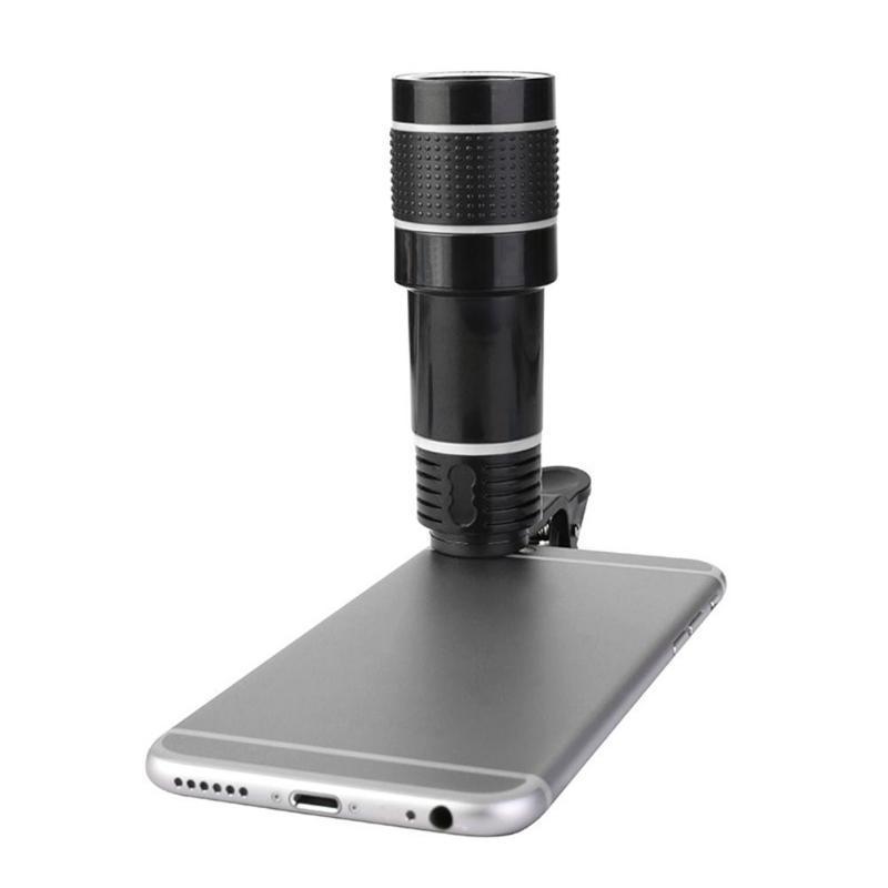 20X Camera Lens HD External  Zoom Focusing Mobile Phone Lens With Clip For Mobile Lens