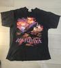 1994 Led Zeppelin Schwarzes Grafik-T-Shirt Baumwolle Rundhals Kurzarm Unisex L Unisex T-Shirt