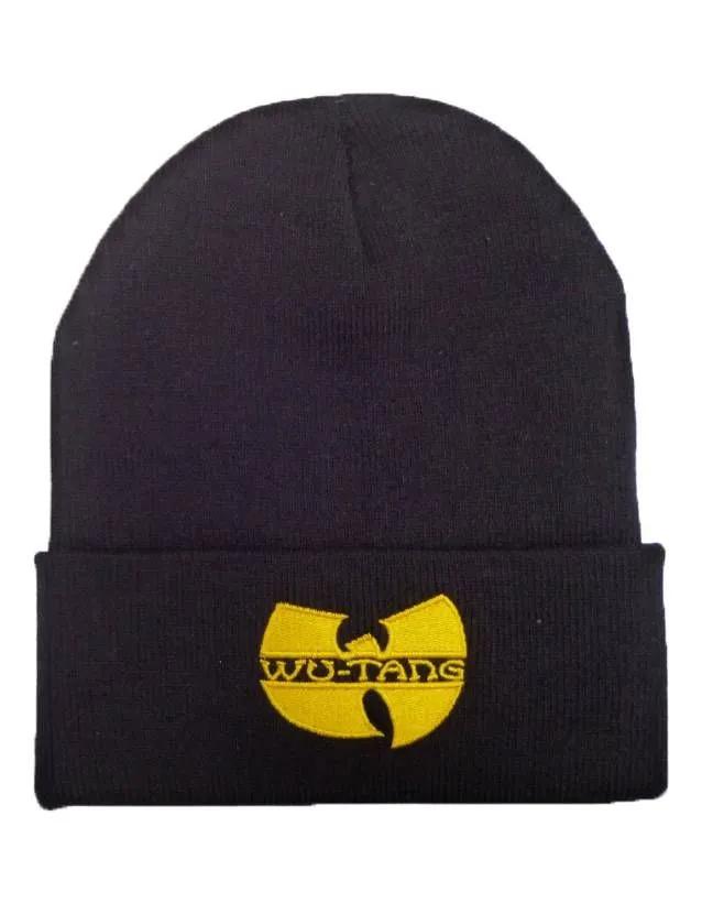 

Вязаная шапка Вышитая теплая шапка Шерстяная шапка Кепка Шапка One Size чёрный