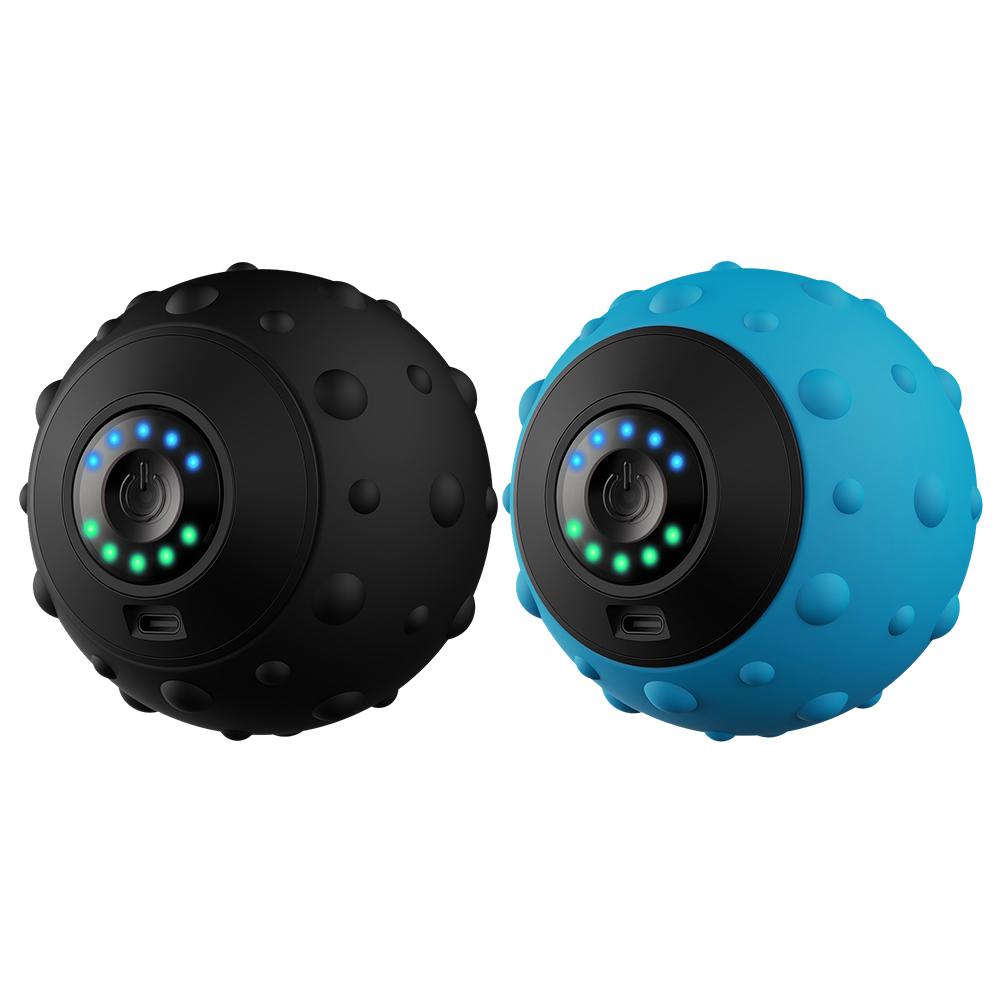 Electric Massage Ball Trigger Point Fascia Ball USB Rechargeable Vibration Massage Ball 5 Gear Ergonomic for Stress Relief