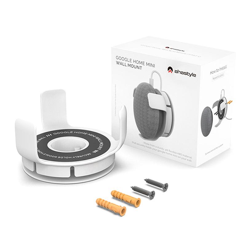 

Настенный кронштейн для хранения смарт-динамиков для Google Home Mini/Echo Dot белый