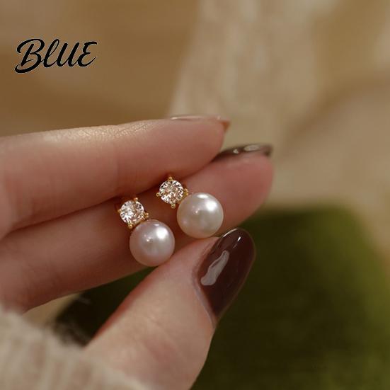 Women Jewelry Set 2Pcs/Set Imitation Pearl Necklace Earrings Adjustable Complete